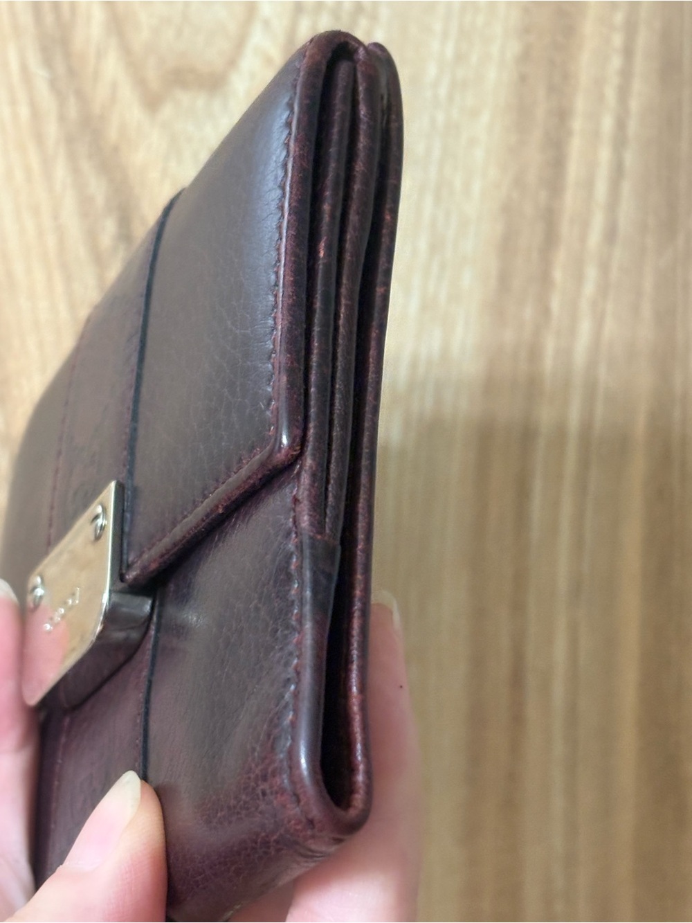 Authentic Gucci Brown Leather Bi-Fold Wallet Vintage - Picture 3 of 15